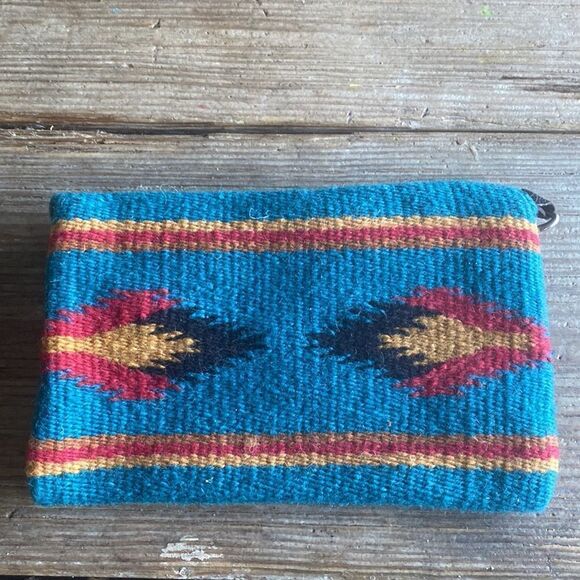 Gorgeous Wool Wristlet Clutch Purse - Picture 2 of 5